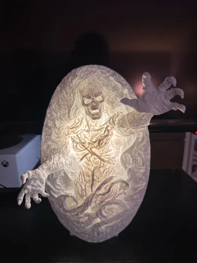 Vecna - Stranger Things Relief Sculpture