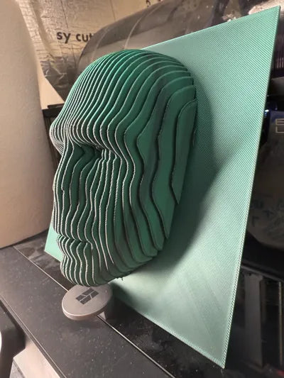 Voldemort layered sculpture