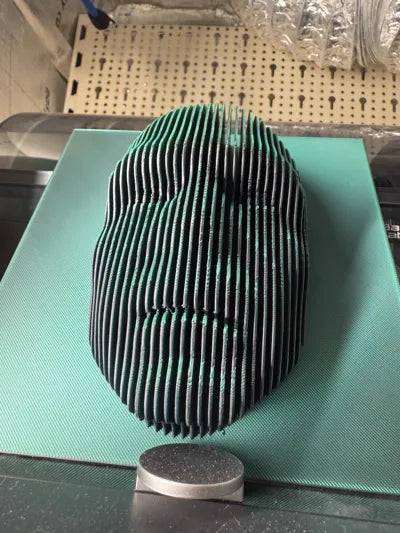 Voldemort layered sculpture