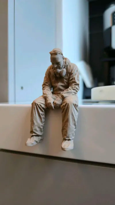 Sad Walter White (Breaking Bad)on a ledge Figurine