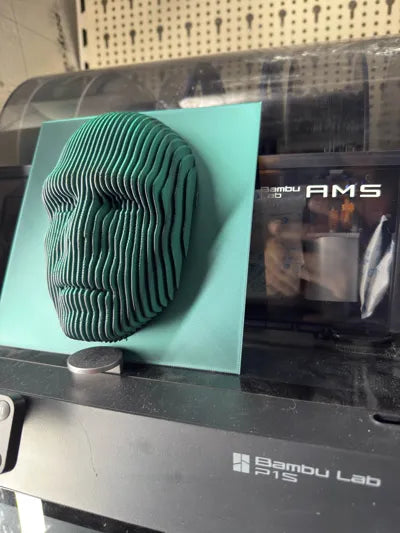 Voldemort layered sculpture