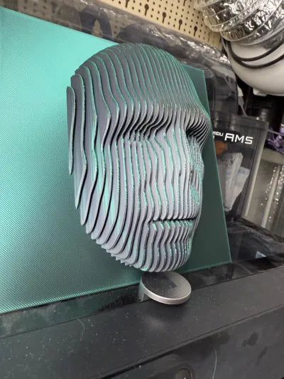 Voldemort layered sculpture