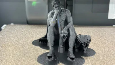 Sad Superman on a Ledge Figurine!
