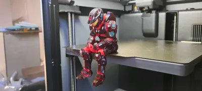 Sad Master Chief (Halo) On a Ledge figurine!
