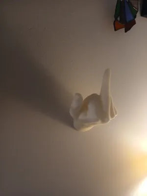 The finger - coat hanger - wall mounted hook