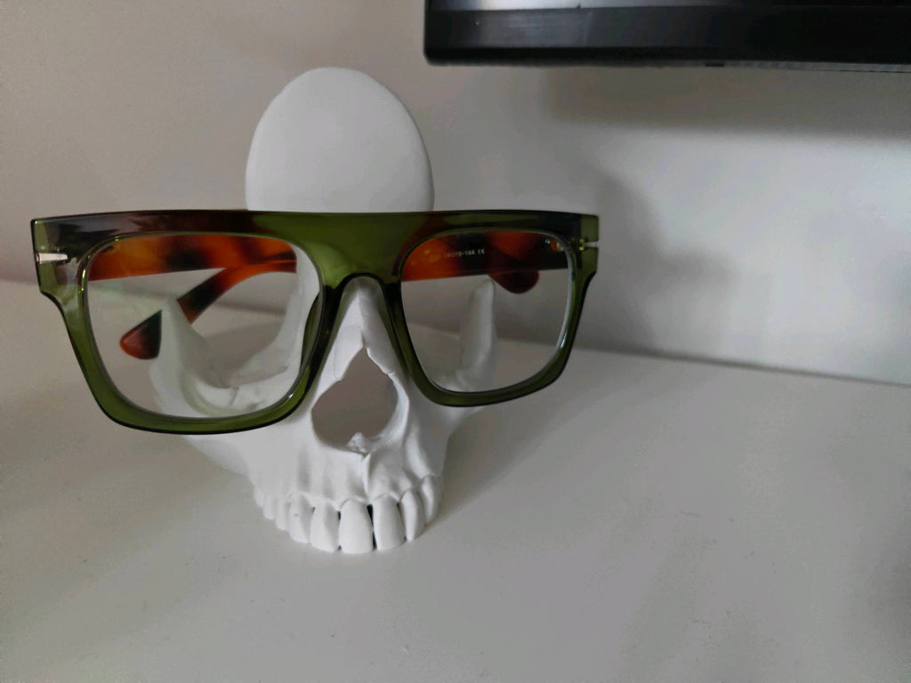 Glasses Holder Skull Bowl