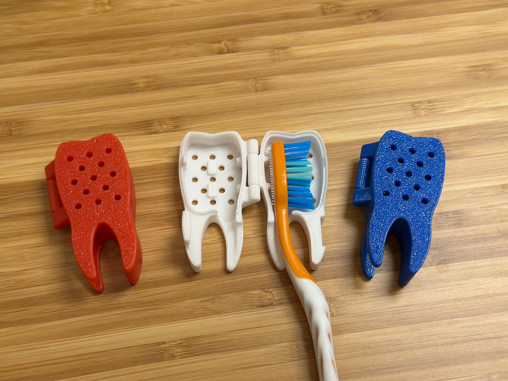 Colorful Toothbrush Head Covers - Hygienic Travel Protection