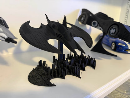 Batwing over Gotham
