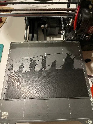 The lord of the rings - Fellowship - wall art