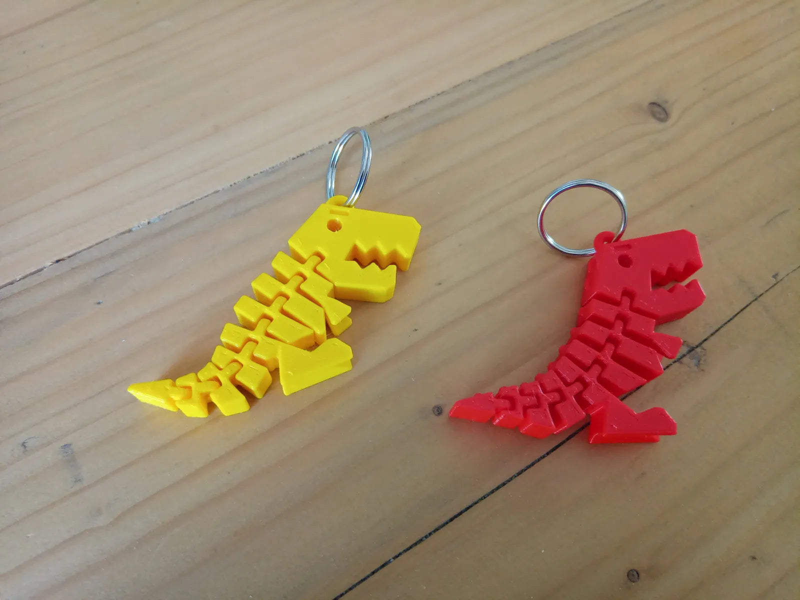 Flexi Rex keychain