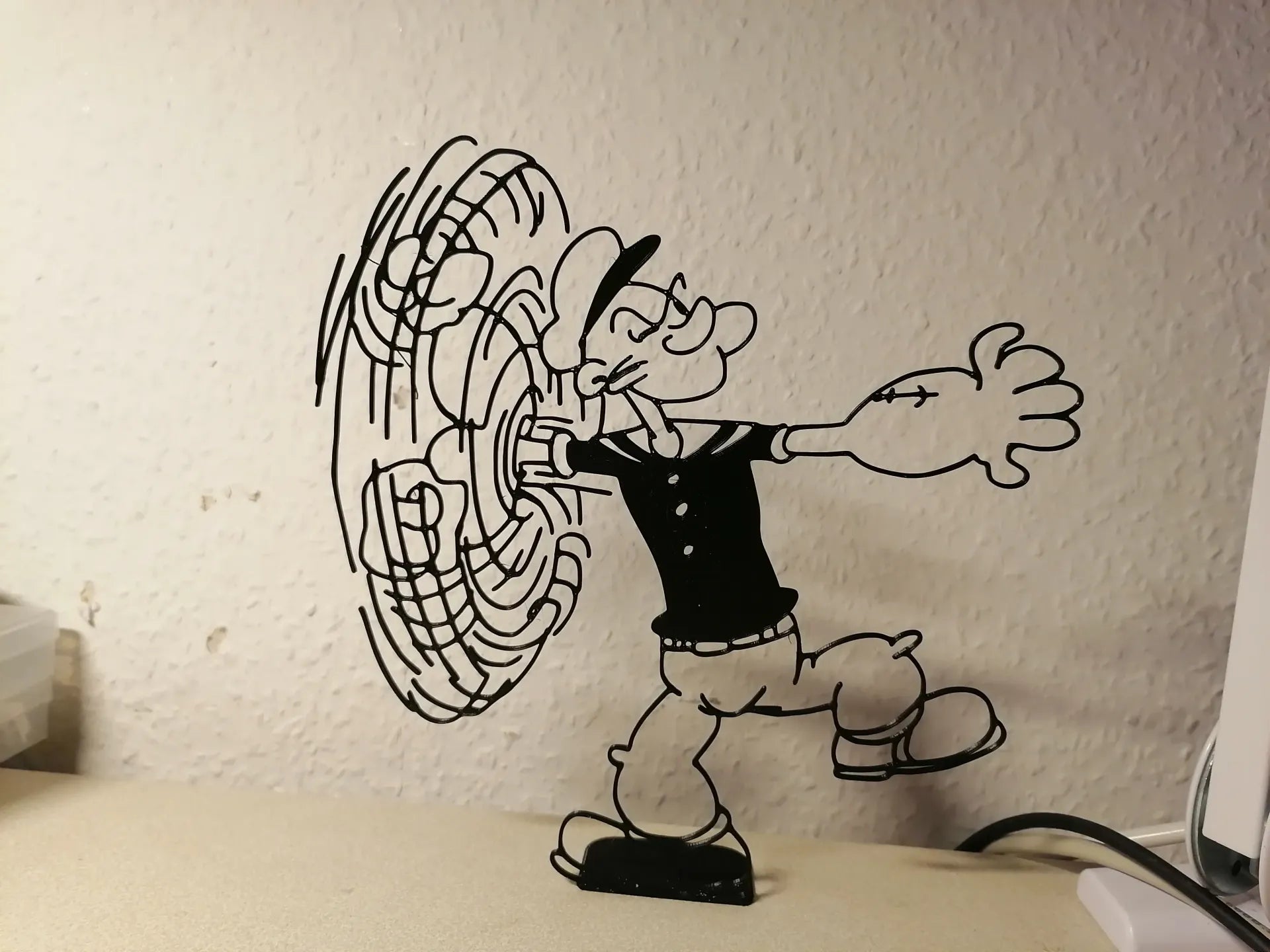 Popeye winding up