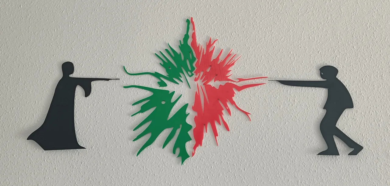 Harry Potter vs Lord Voldemort 2D Wall Art