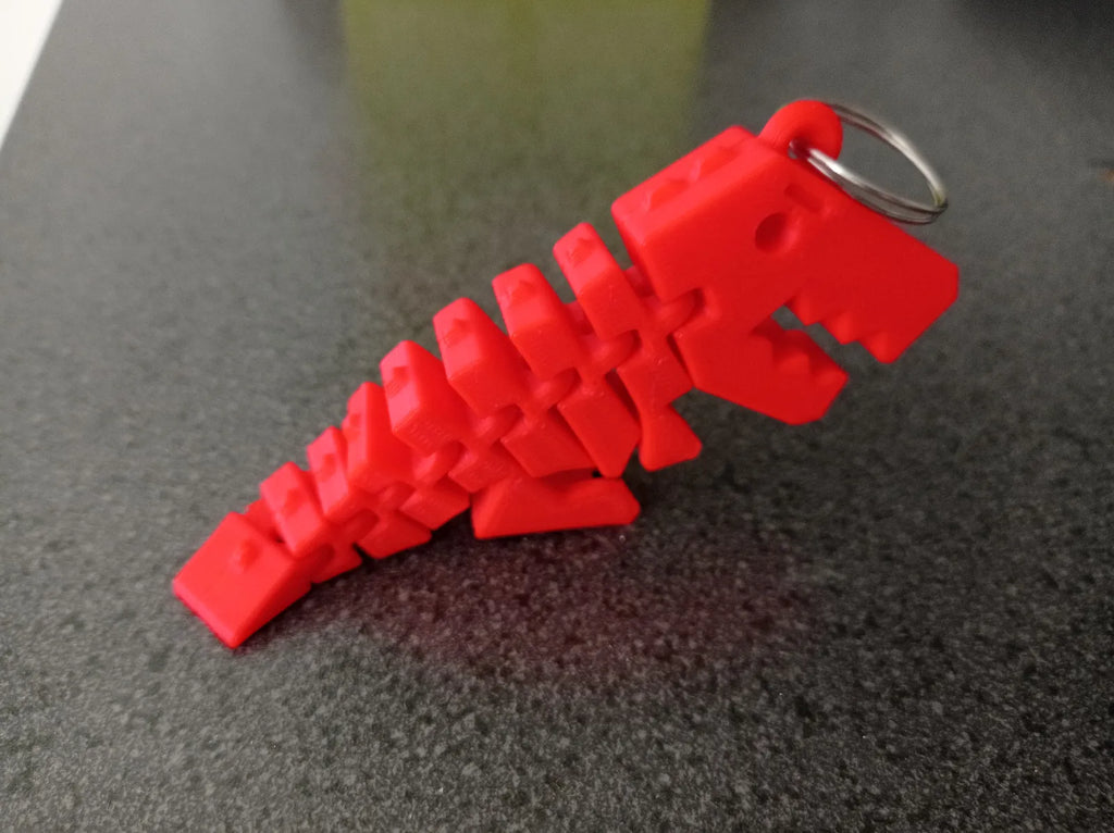 Flexi Rex keychain