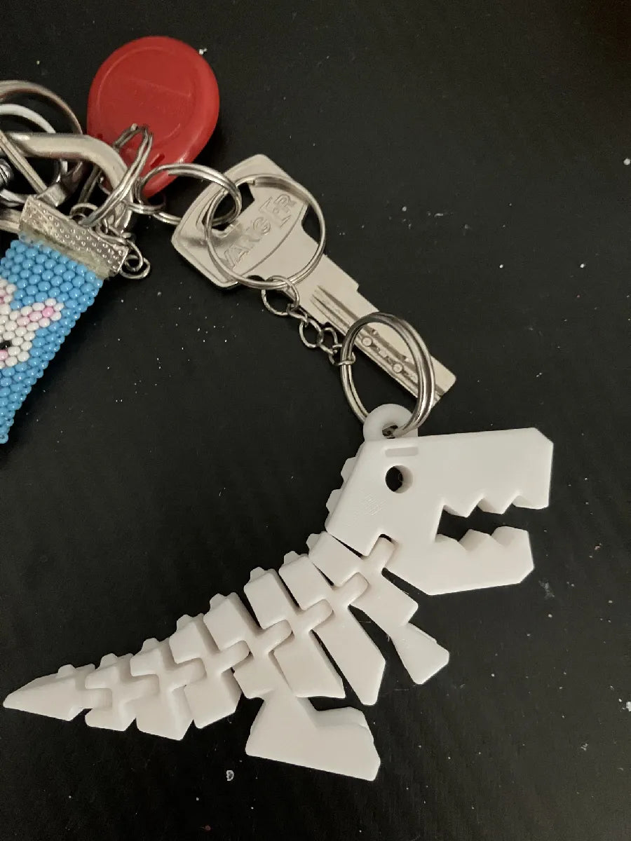 Flexi Rex keychain