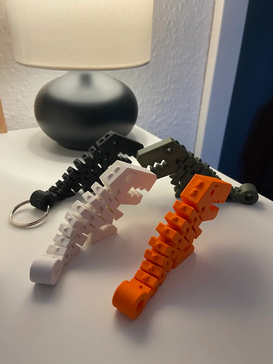Flexi Rex Keychain