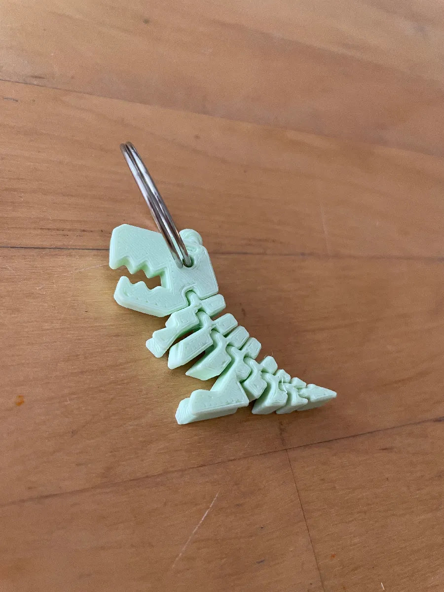 Flexi Rex keychain