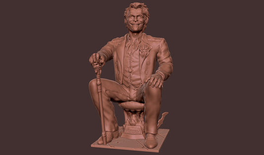 Joker statue