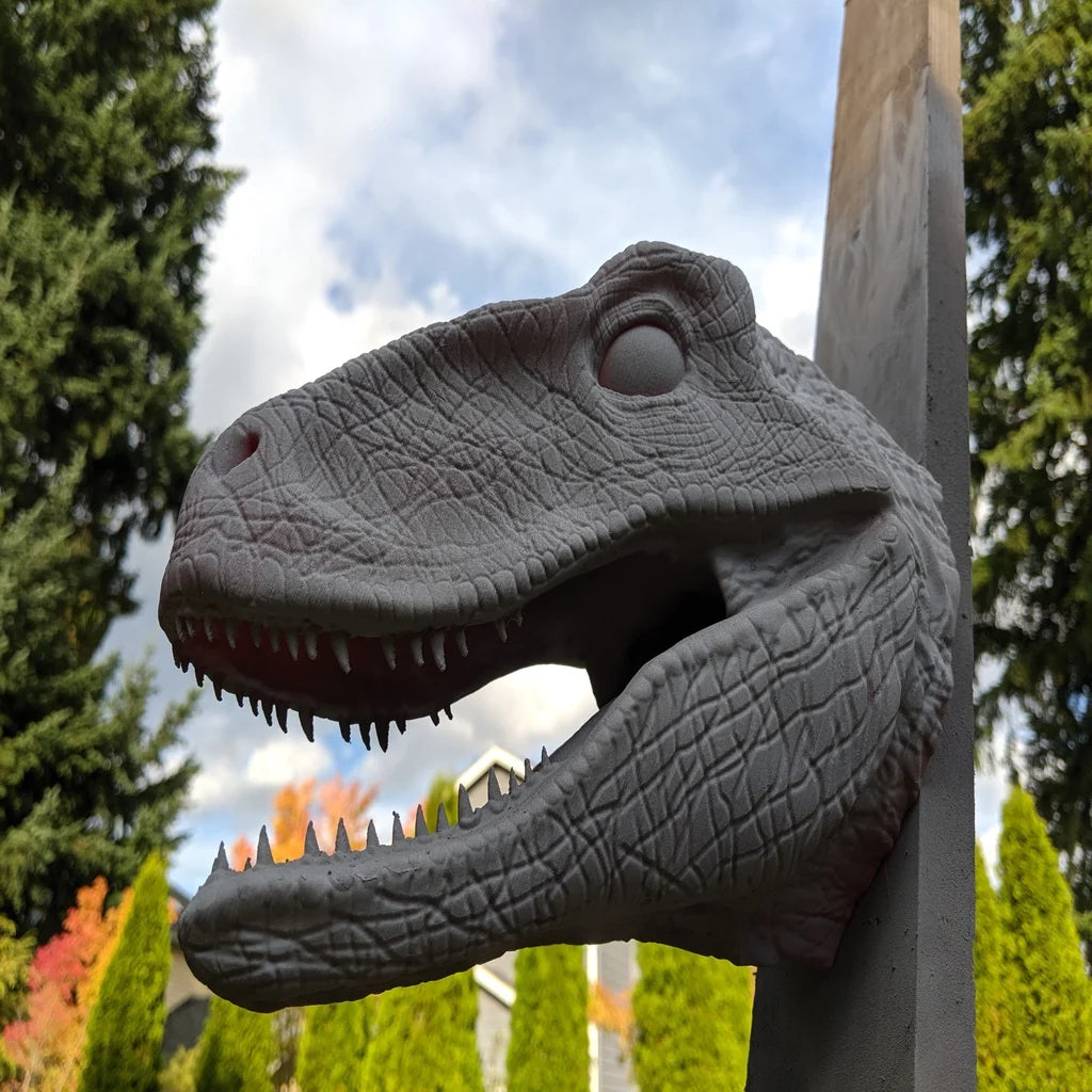 Velociraptor Head For Wall
