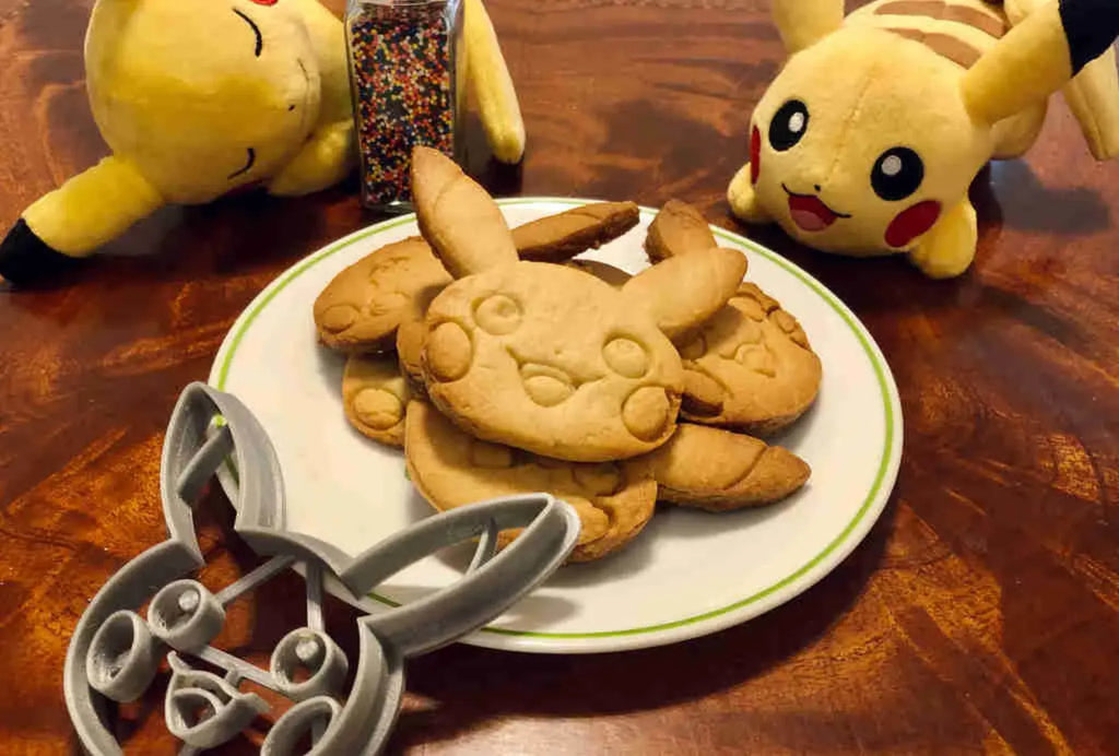 Pokemon Center Pikachu Cookie Cutter