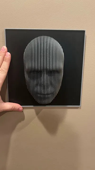 Voldemort layered sculpture