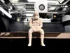 Sad Storm Trooper sitting on a ledge Figurine!