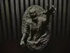 Zombie Relief Art Sculpture