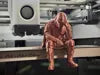Sad Mandalorian on a ledge Figurine!