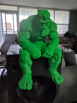 Sad Hulk on a Ledge Figurine!