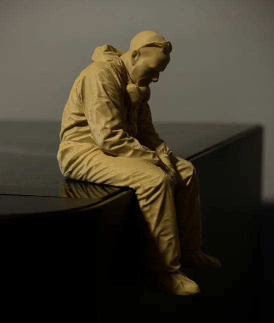 Sad Walter White (Breaking Bad)on a ledge Figurine