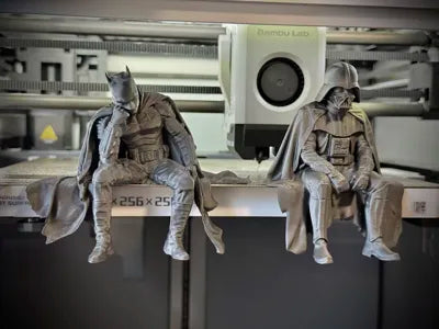 Sad Batman sitting on a Ledge Figurine!