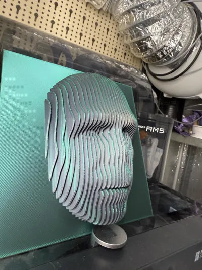 Voldemort layered sculpture