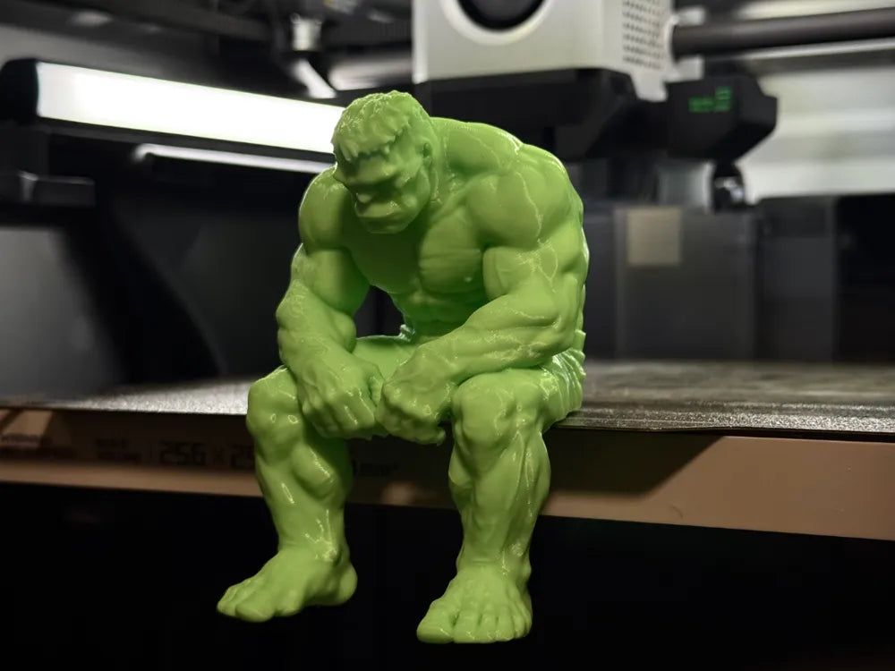 Sad Hulk on a Ledge Figurine!