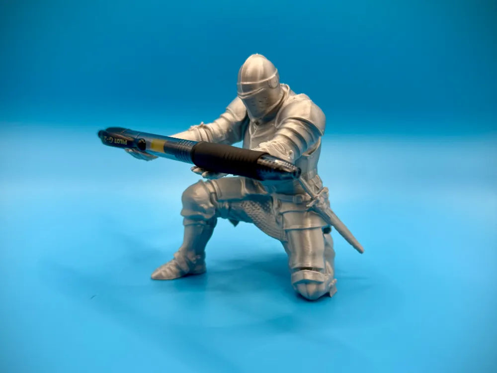The Medieval Knight Pen Holder Desk Art!