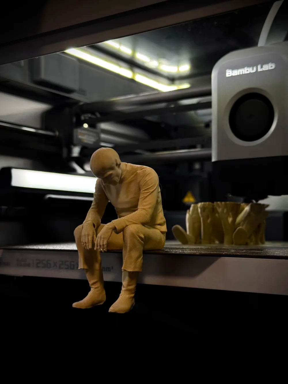 Sad Spock Sitting on a ledge - Star Trek Figurine!