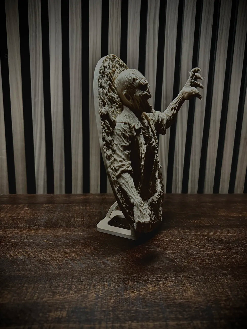 Zombie Relief Art Sculpture