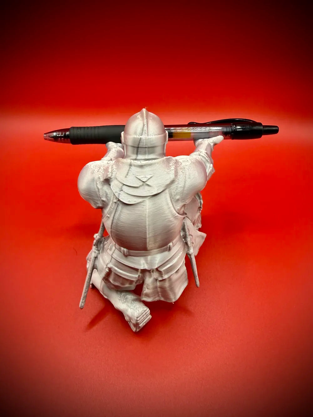 The Medieval Knight Pen Holder Desk Art!