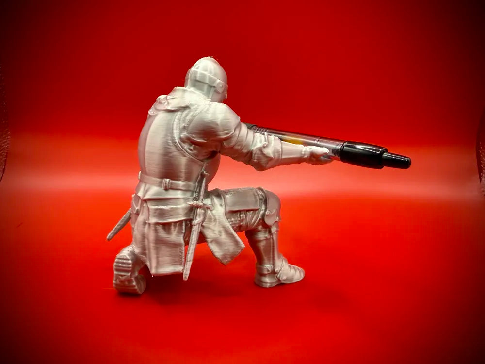 The Medieval Knight Pen Holder Desk Art!