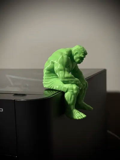 Sad Hulk on a Ledge Figurine!