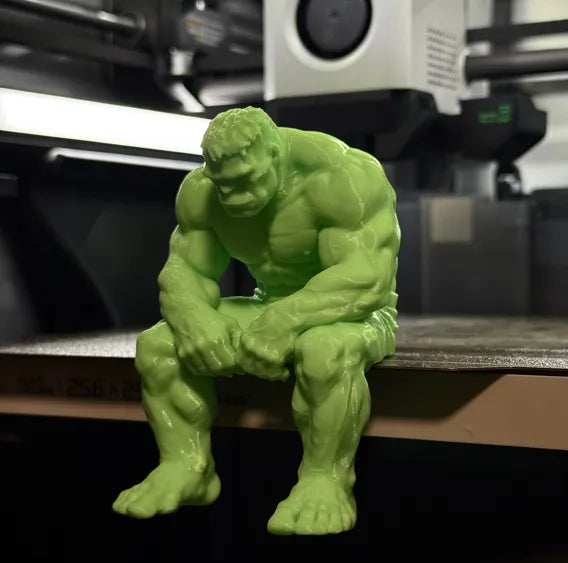 Sad Hulk on a Ledge Figurine!