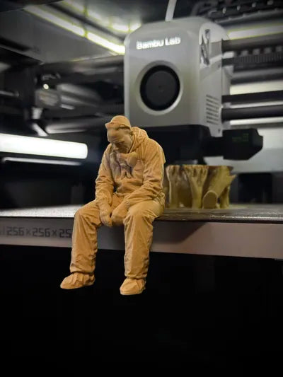 Sad Walter White (Breaking Bad)on a ledge Figurine