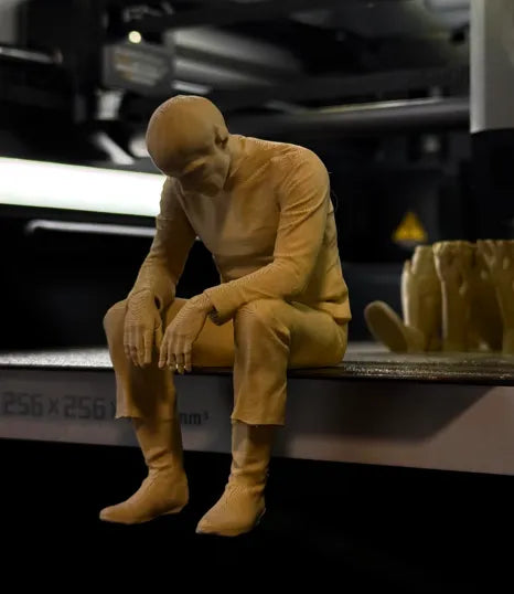 Sad Spock Sitting on a ledge - Star Trek Figurine!