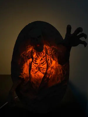 Zombie Relief Art Sculpture