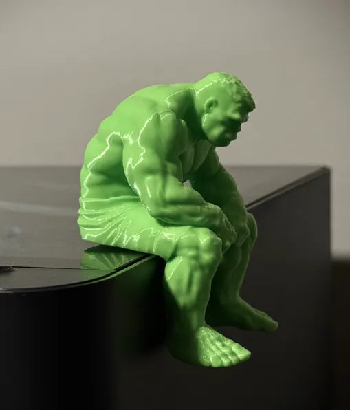 Sad Hulk on a Ledge Figurine!