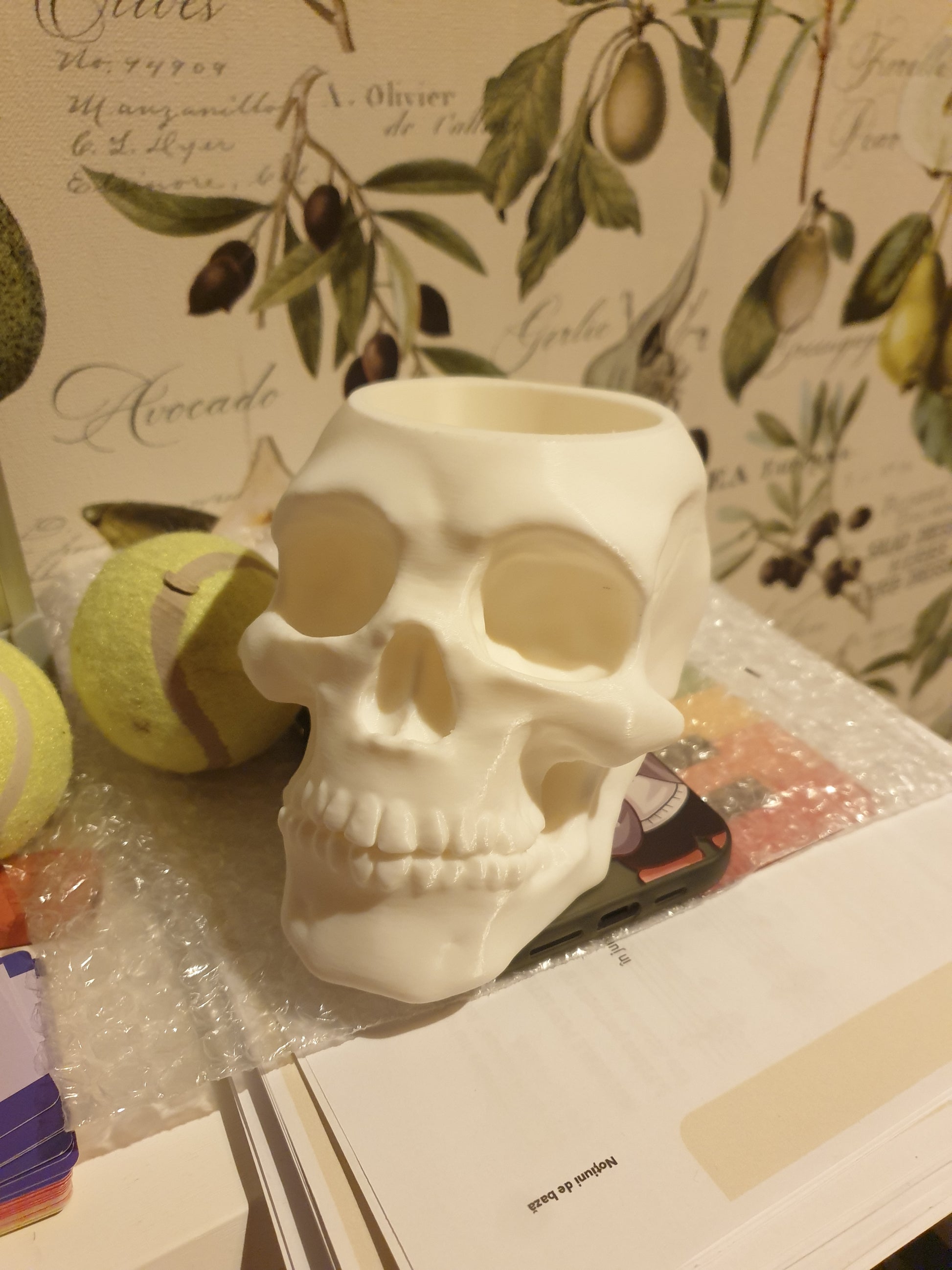 Skull Pen Holder