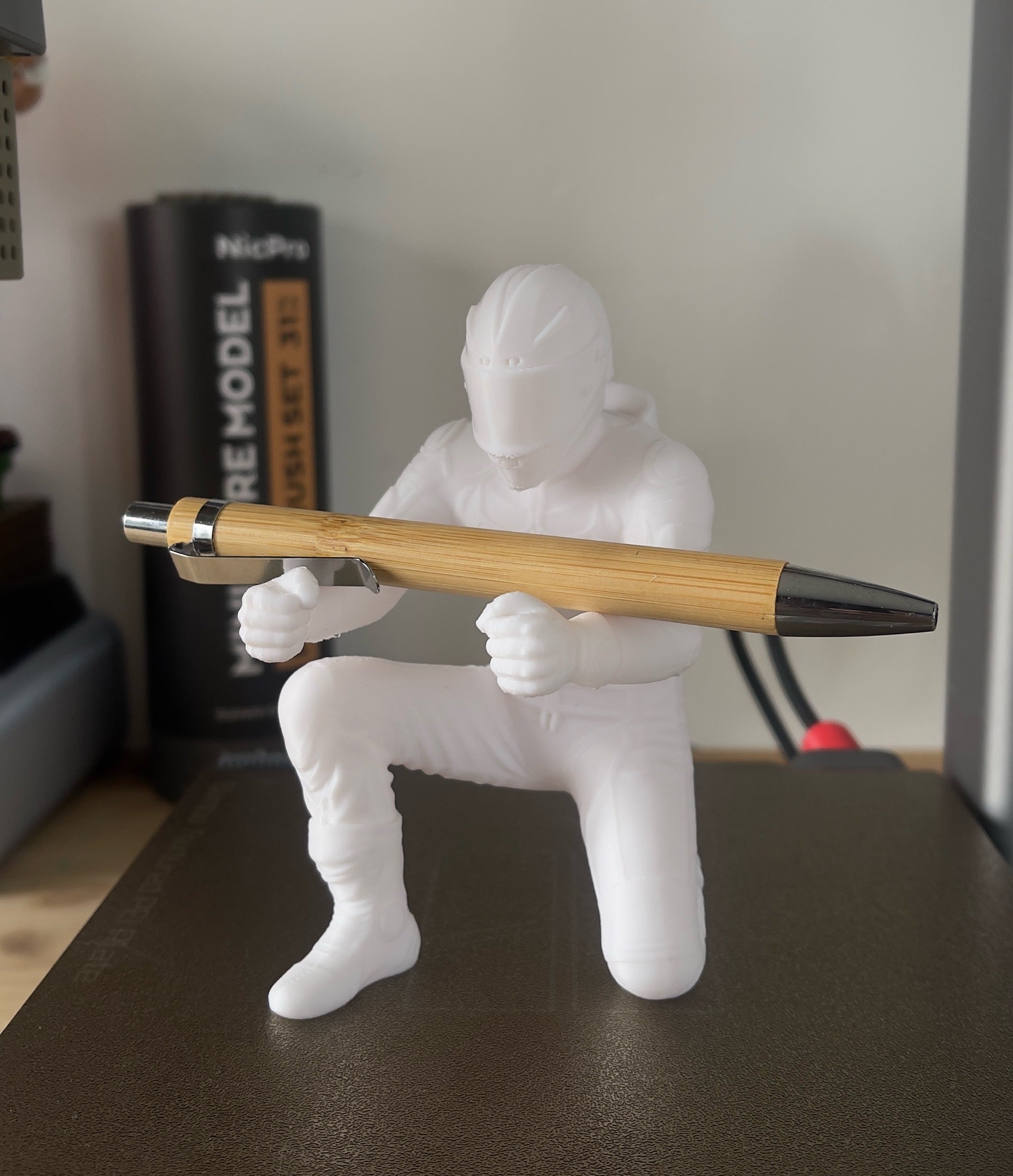 Biker Pen Holder  Motorcycle Suit Organizer Office