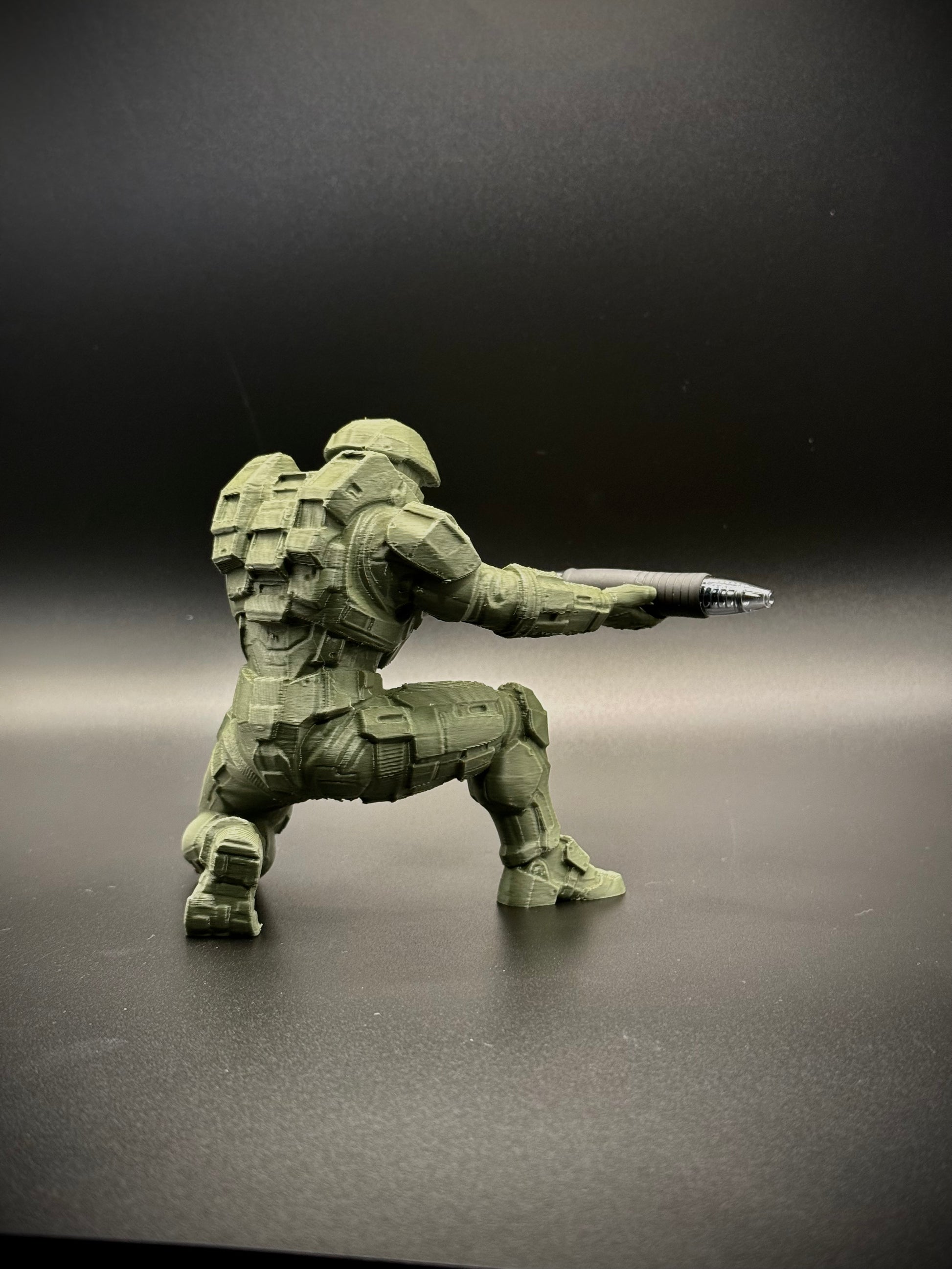 Halo Master chief Pen Holder