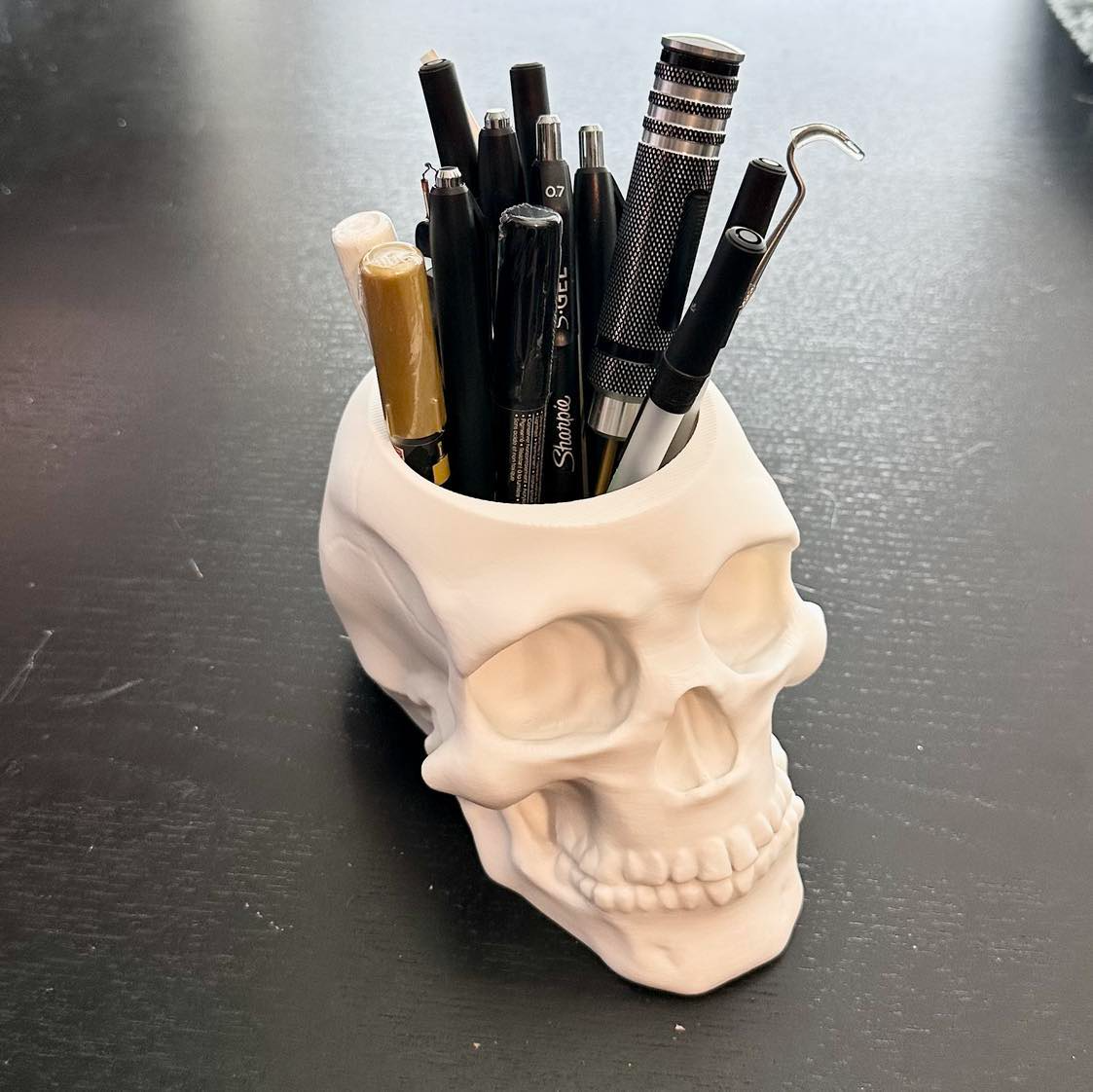 Skull Pen Holder