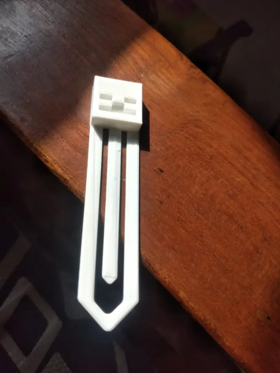 Minecraft Skeleton Book Mark