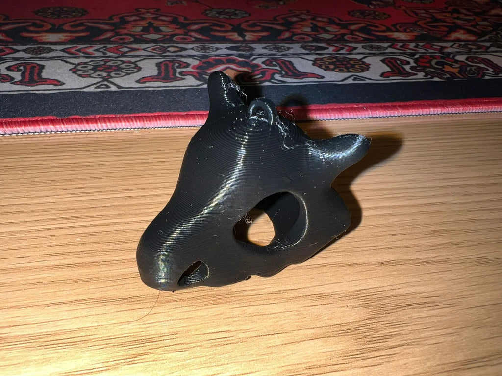 Cubone Pokemon Skull Keychain
