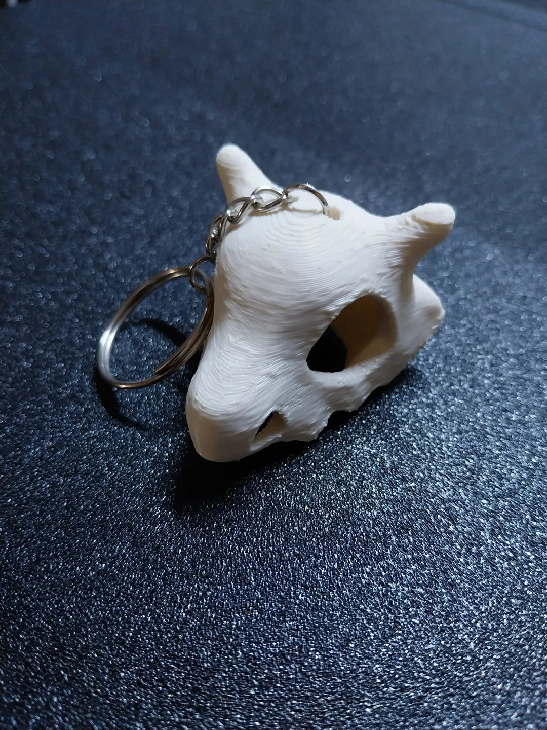 Cubone Pokemon Skull Keychain